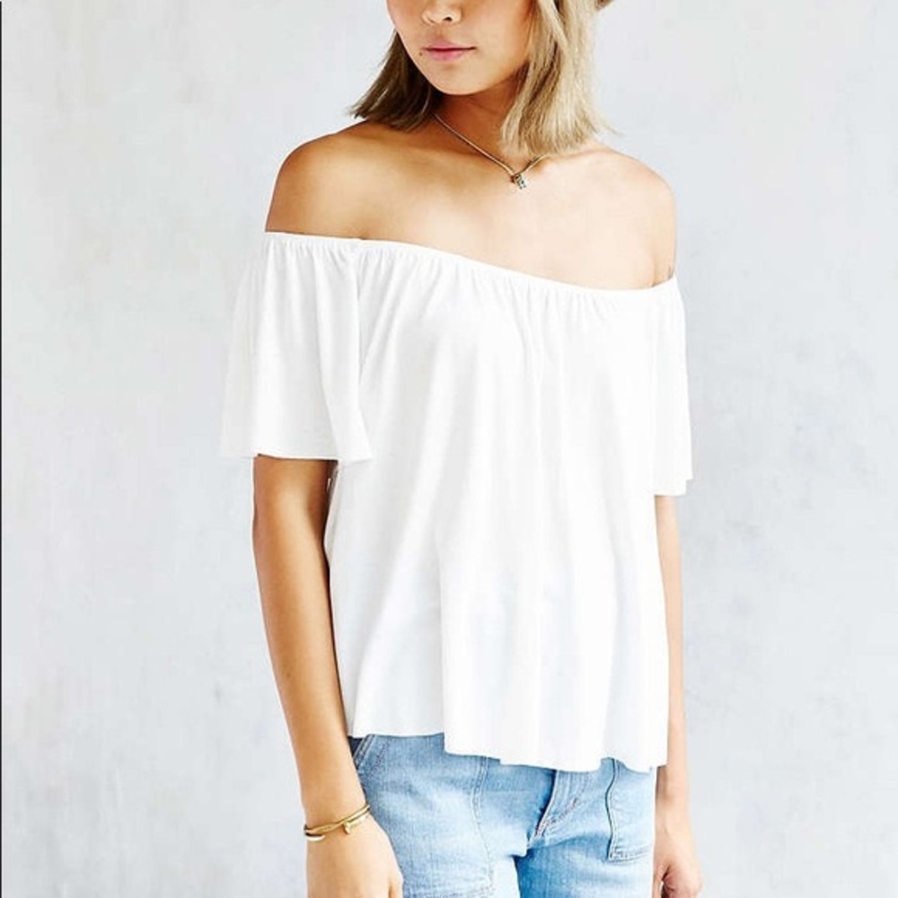ecote off the shoulder top